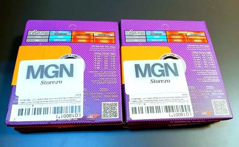 Elixir Corzi de chitara acustica 80/20 Bronz 10-47