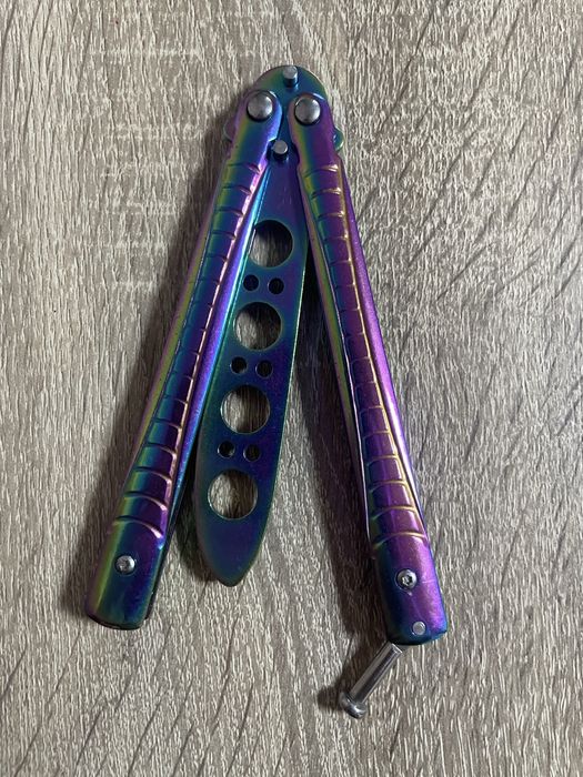 Нож пеперуда (тренировъчен)