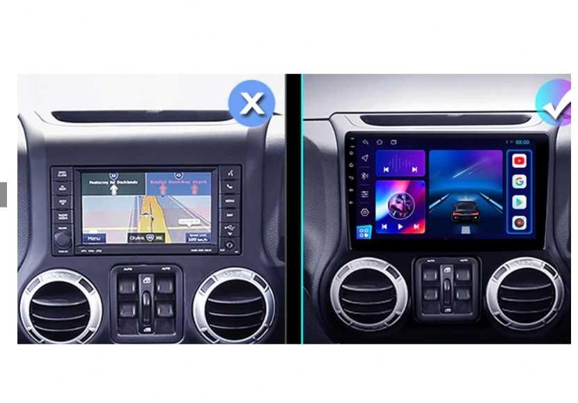 9-инчова мултимедия подарък камера за JEEP Wrangler 3 (JK) (2010–2014)