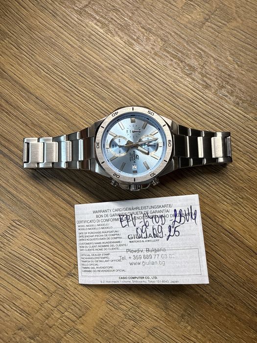 EDIFICE CASIO мъжки часовник