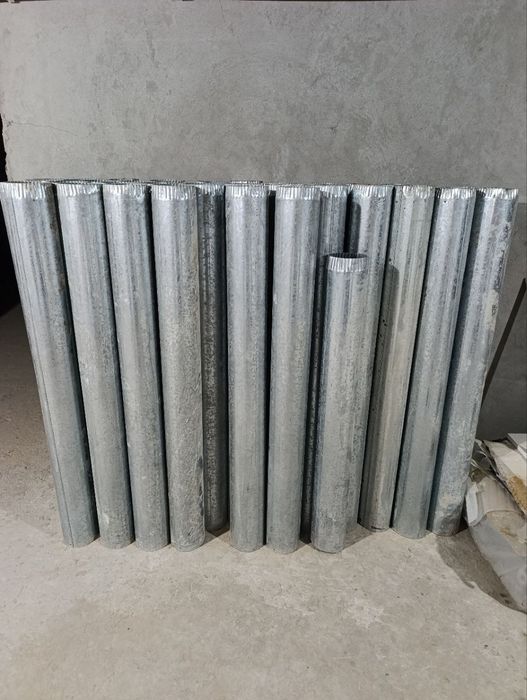 Оцинкованные трубы сотилади.
Ҳолати яхши, ишлатишга яроқли.
Нархи кели