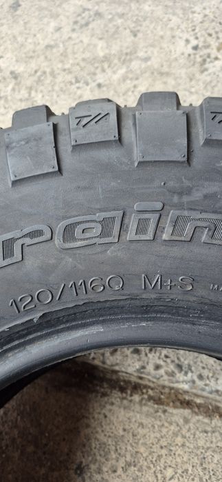 2 anvelope M+S BFGoodrich,235/85/16.Pretul este pe bucata.