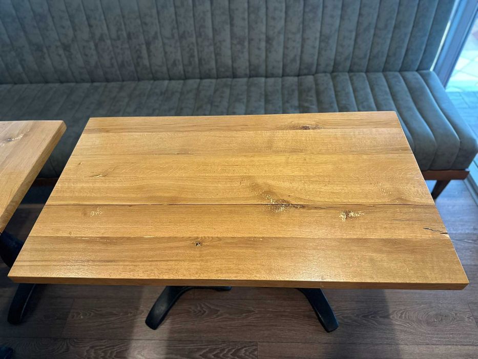 Трапезна маса масив- двойна