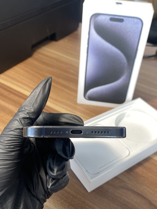 iPhone 15 Pro Max •1 TB • Blue Titanium