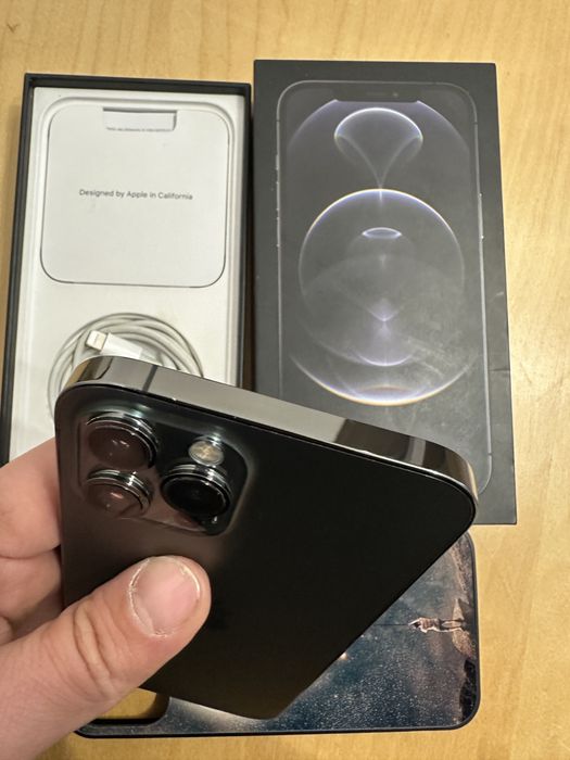 De vanzare iPhone 12 Pro Max Grey, full box