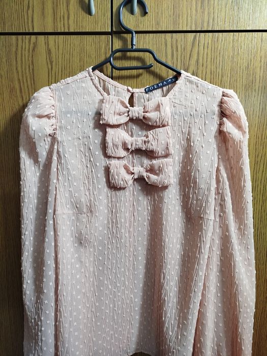 Bluza Poema ,roz pudra.