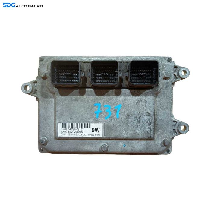 Kit Pornire ECU Calculator Motor Chei Cheie CIP Imobilizator Honda Civic 1.4 Benzina 2006 - 2011 Cod 37820-RSH-G12 39730-SMG-G010-M1 [LS0351] [LS0352]