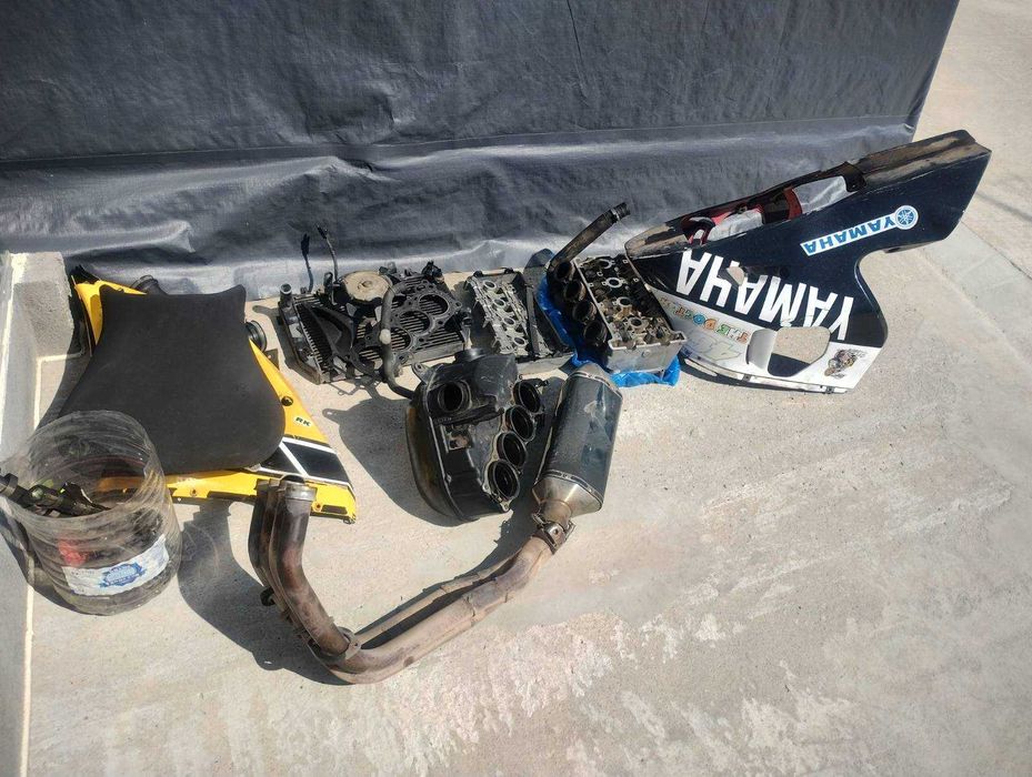 Yamaha YZF-R6 на части