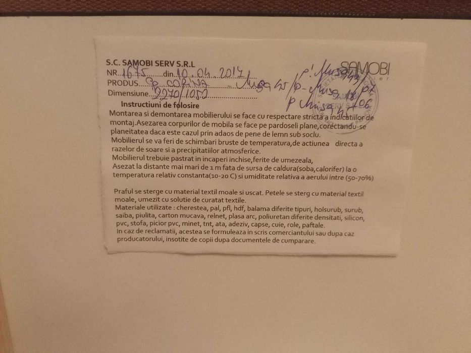 Vand Canapea Extensibila
