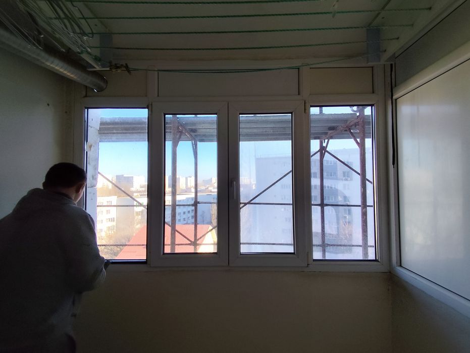 geam termopan de inchis balconul