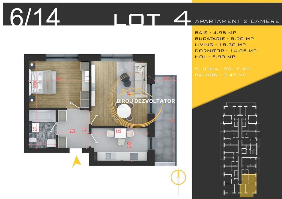 Decomandat Ansamblu modern|Premium|Zona comerciala|Metrou|STB|Titan