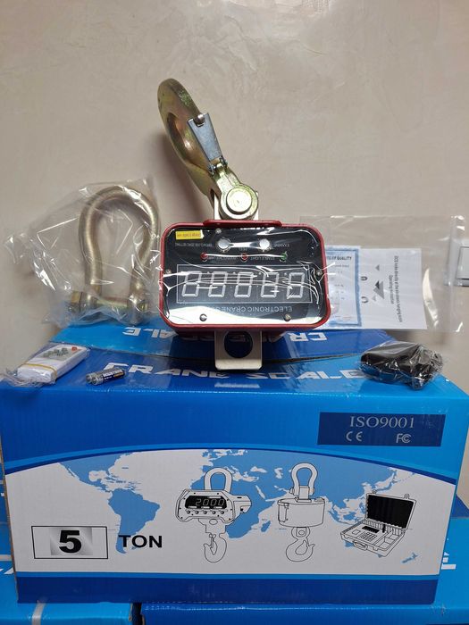 Кранови везни от 1 до 10 тона