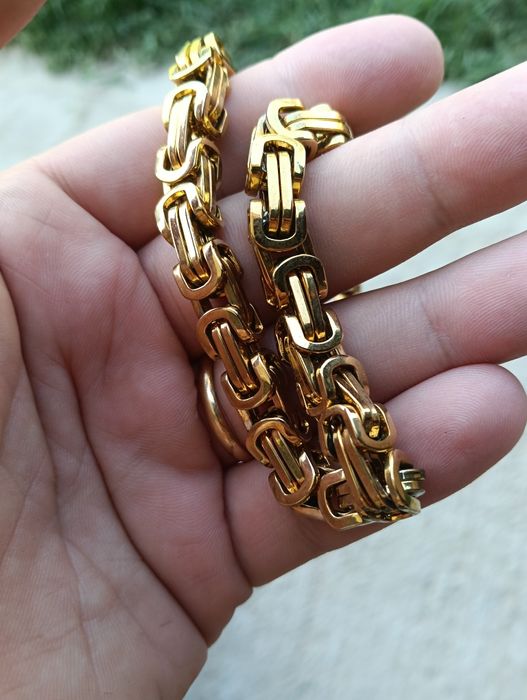 Lanț superb imitație aur