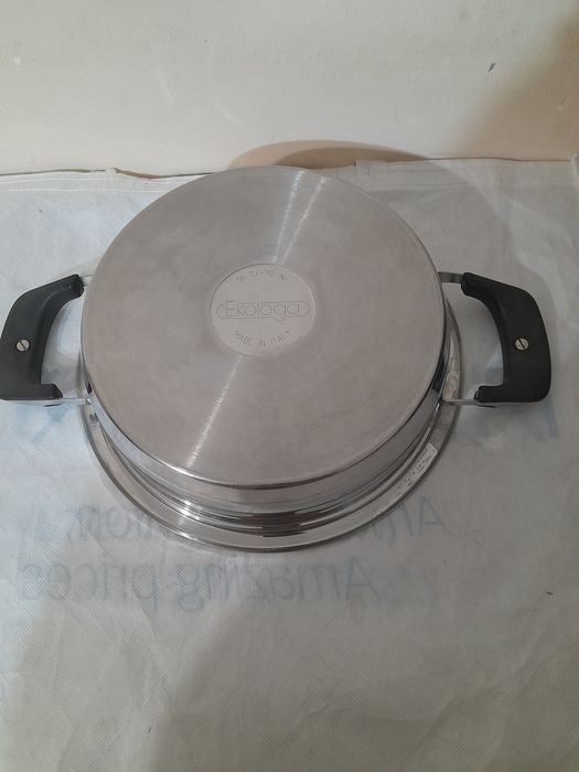 Неръждаем масивен тиган