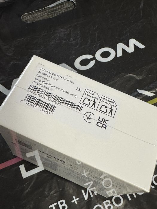 ЗАПЕЧАТАН Huawei Watch FIT 4 Pro BT Vivacom Гаранция 2028 г. Blue