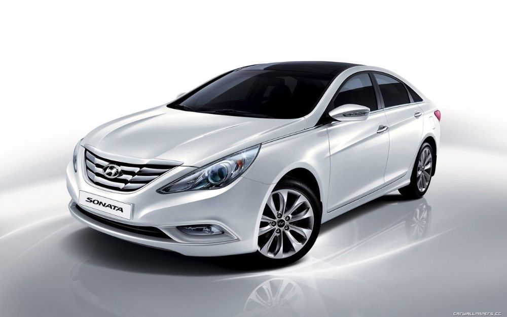 Бампер передний на Хюндай Соната 2011 - / Hyundai Sonata 2011 -