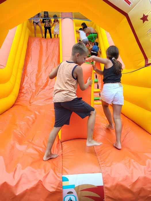 Tobogan gonflabil + suflanta