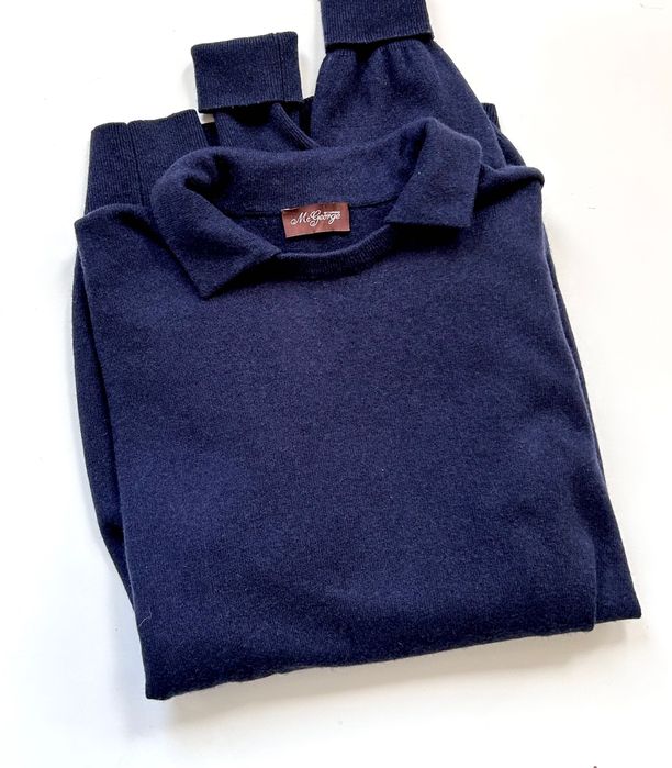 Мъжки пуловери мерино и тъмно син пуловер кашмир