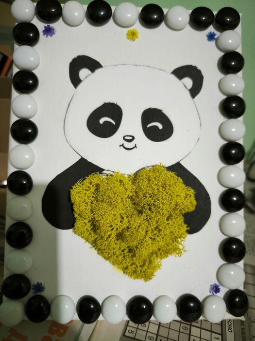 Пано със скандинавски мъх