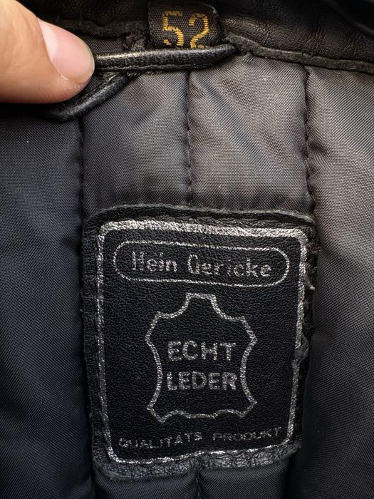 Мъжко кожено яке от естествена кожа „Echt Leder“