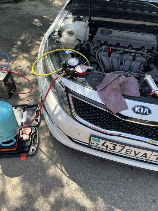 Заправка автокондиционеров