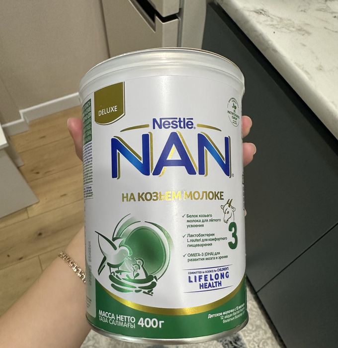 Смесь нан 3 козье молоко