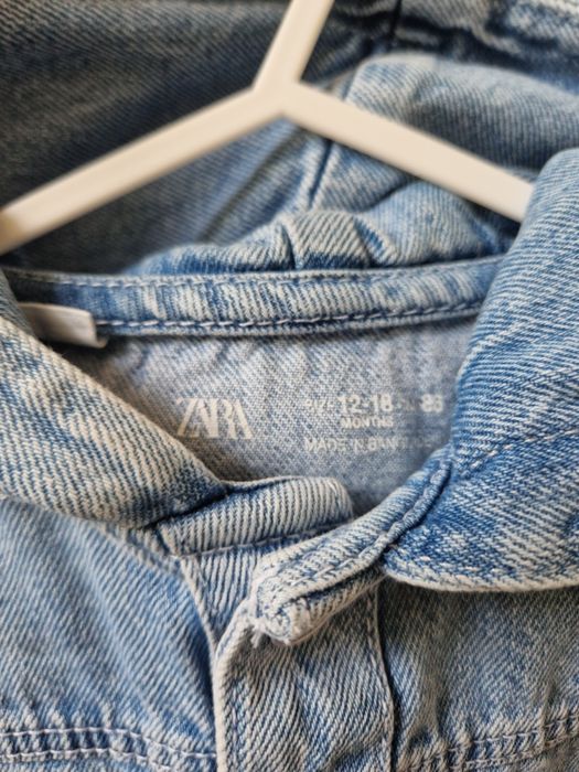 Детска дънкена риза Zara