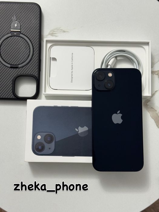 iPhone 13 5G 128gb rk/a EAC midnight в идеале
