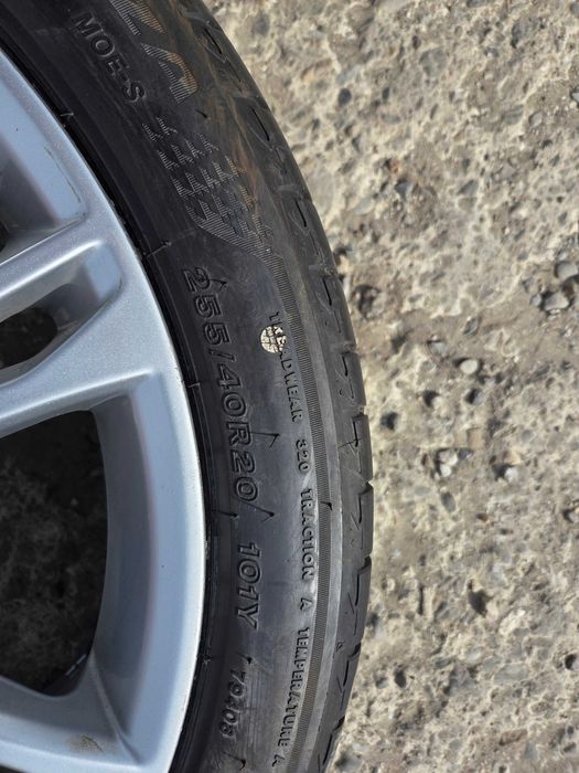 Roti aliaj vara originale Audi Q5 A7 Q7 20" anvelope vara Nexen 255/45 R20 105W sau Bridgestone Turanza 255/40 R20 101Y B-Silent