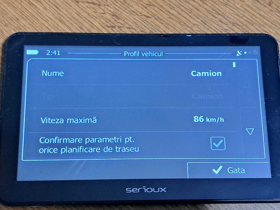 Navigator ,GPS ,utilitare,camioane SERIOUX