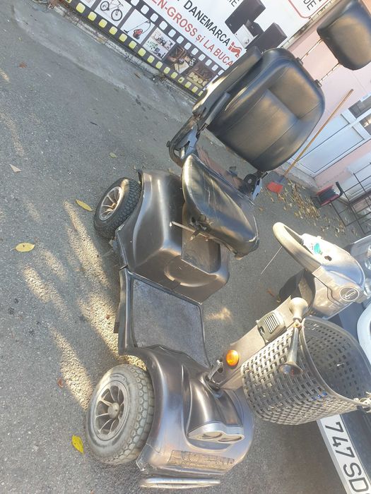 Scuter Electric 4 roti  Lindebjerg Fabricat in Danemarca