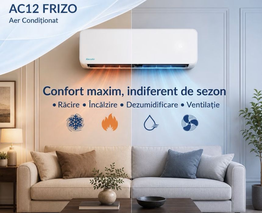 Aer Condiționat Portabil (Digital) Rece/Cald Nivel Temperatura 16/40 grade .Raceste pana la 16 grade !! Produs Nou !!!