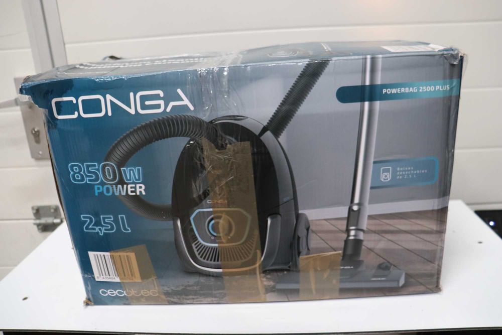 Прахосмукачка Cecotec Conga Powerbag 2500 Plus с торба 2.5л, 850W