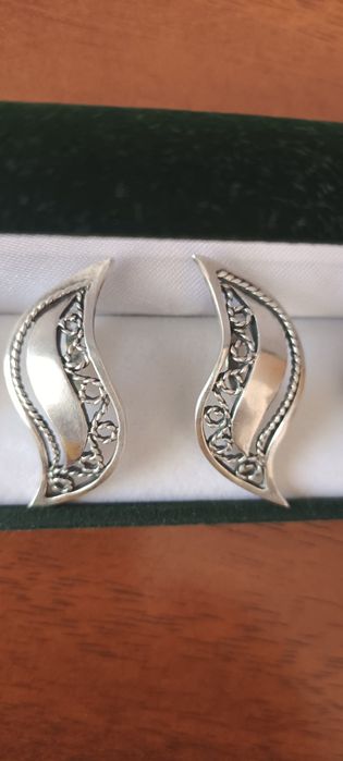 Серебряные серьги