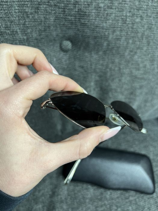 Слънчеви очила Balenciaga-с брандирани стъкла