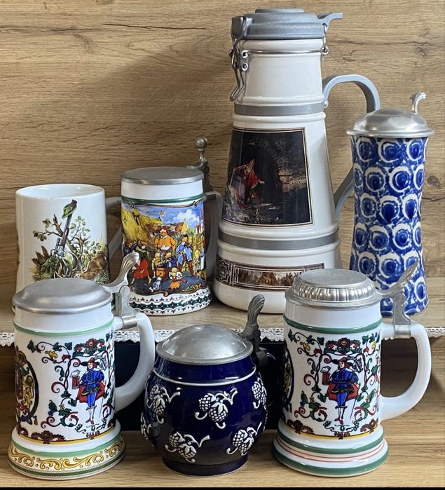 Различни видове халби