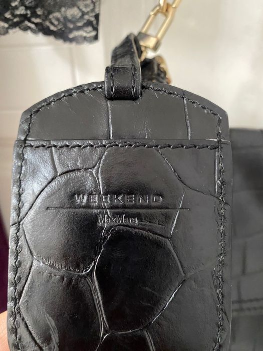 Кожаная сумка MaxMara