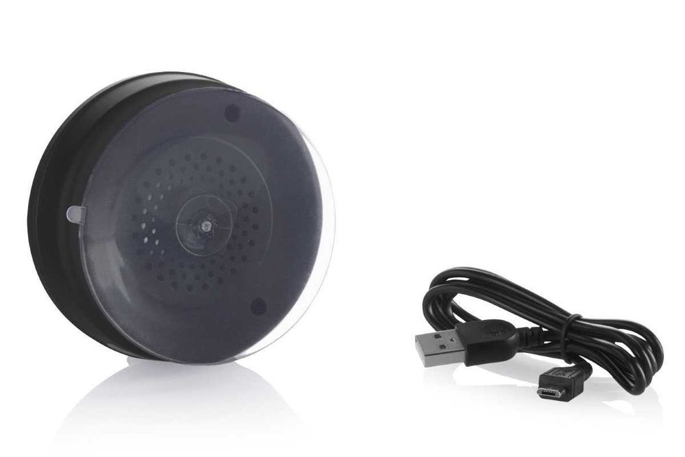 SILVERCREST Bluetooth високоговорител за баня ЧЕРЕН Музика