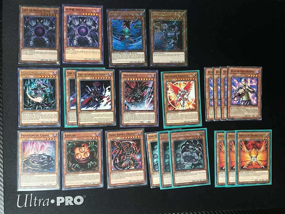 Yu Gi Oh Edison/Goat/Retro singles + Bulk