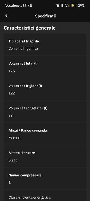 Frigider Gorenje RK14EPS4 175 L