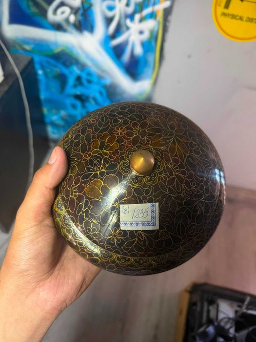 Vaze cloisonne /vesela chinezeasca/lanturi cloisonne lot