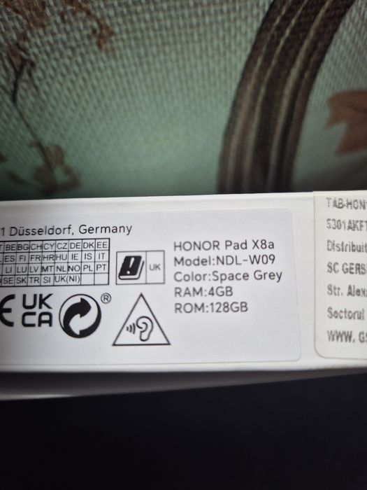 Vand Honor Pad X8a