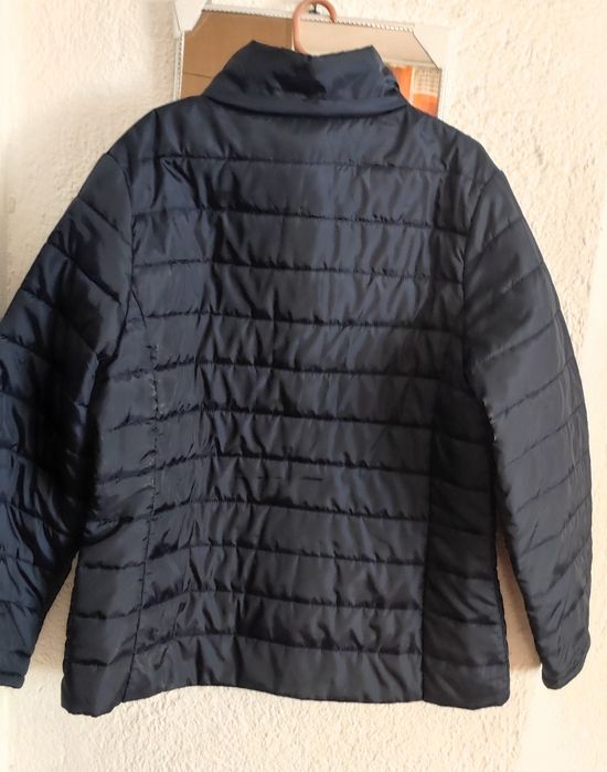 Унисекс олекотено яке, голям размер,, ново, синьо