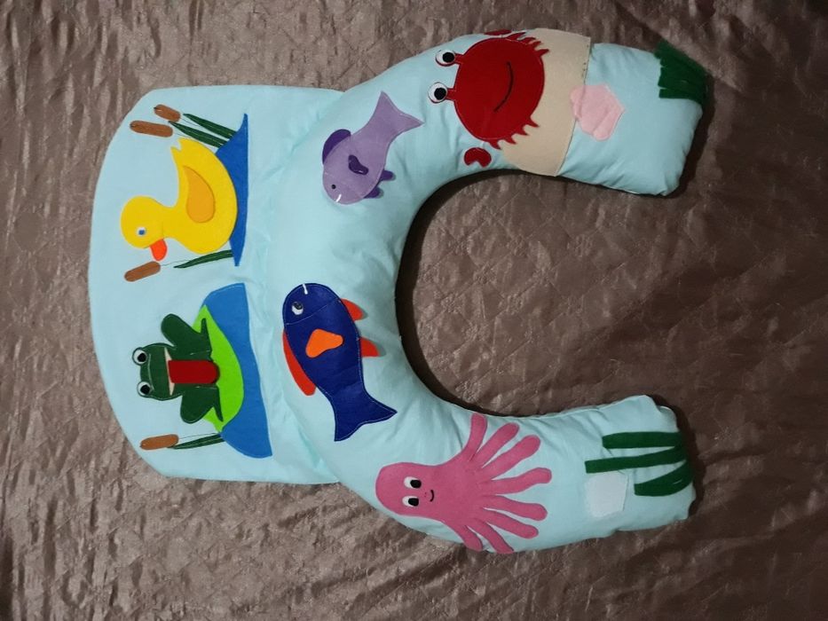 Ръчно изработени бебешки активни възглавници