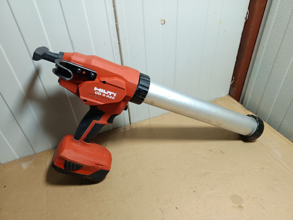 Pistol silicon Hilti cu acumulator