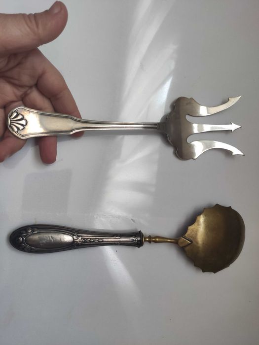 Tacamuri vechi  argintate