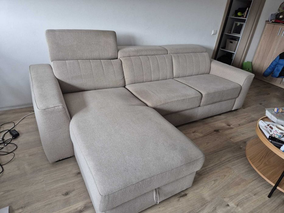 Canapea extensibila Mobexpert 255 X 100 X 170 curatata profesional