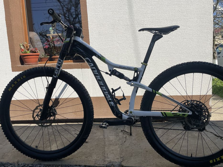 Cannondale Scalpel lefty full carbon marime S