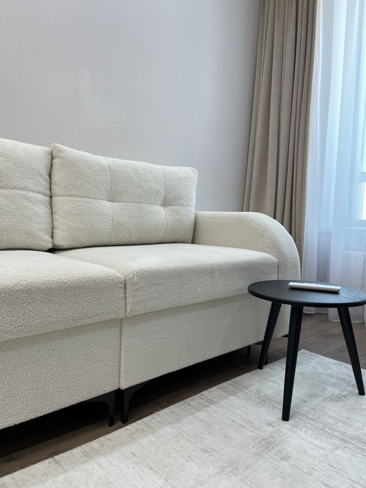 Трендовый диван букле/тедди