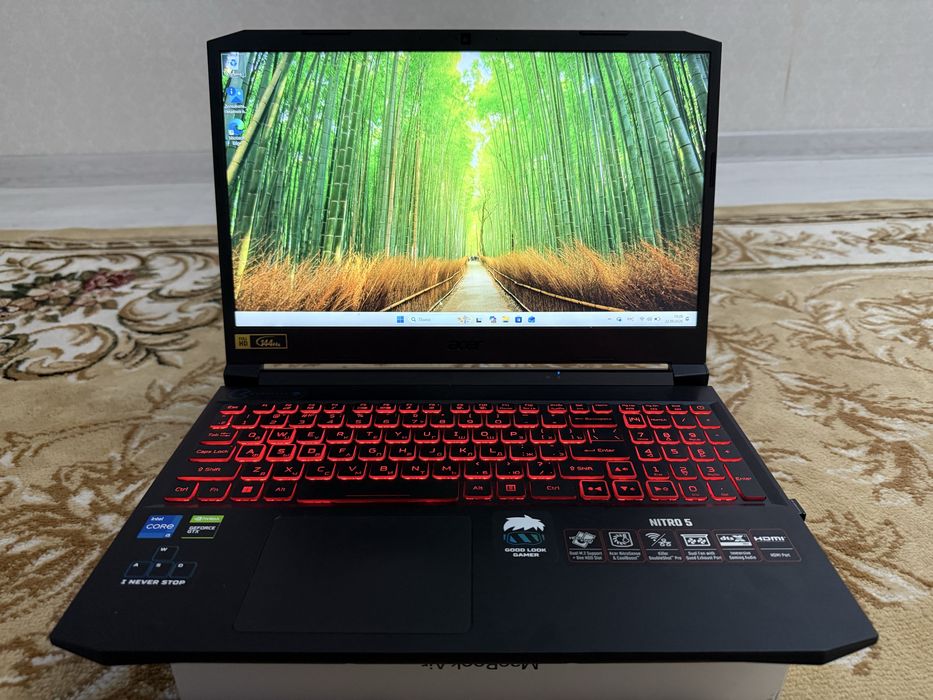 ПРОДАМ НОУТБУК  Acer Nitro 5 AN515-57 — i5 / 16GB / GTX 1650 / 512GB